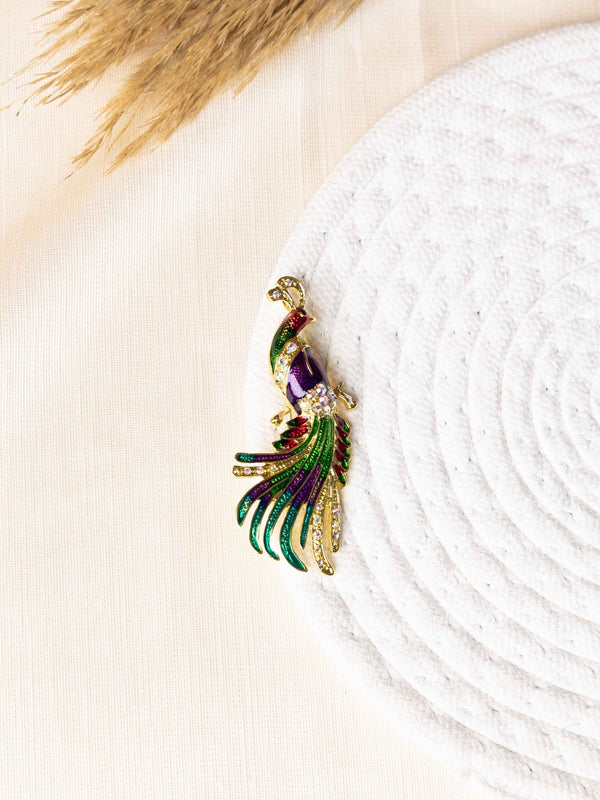Royal Phoenix Brooch - TOSSIDO