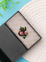 Royal Pomegranate Crystal Brooch - TOSSIDO