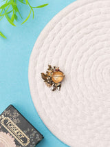 Royal Pomegranate Crystal Brooch - TOSSIDO