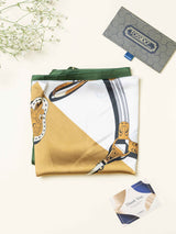 Royal Rider Printed Satin Neckerchief - TOSSIDO