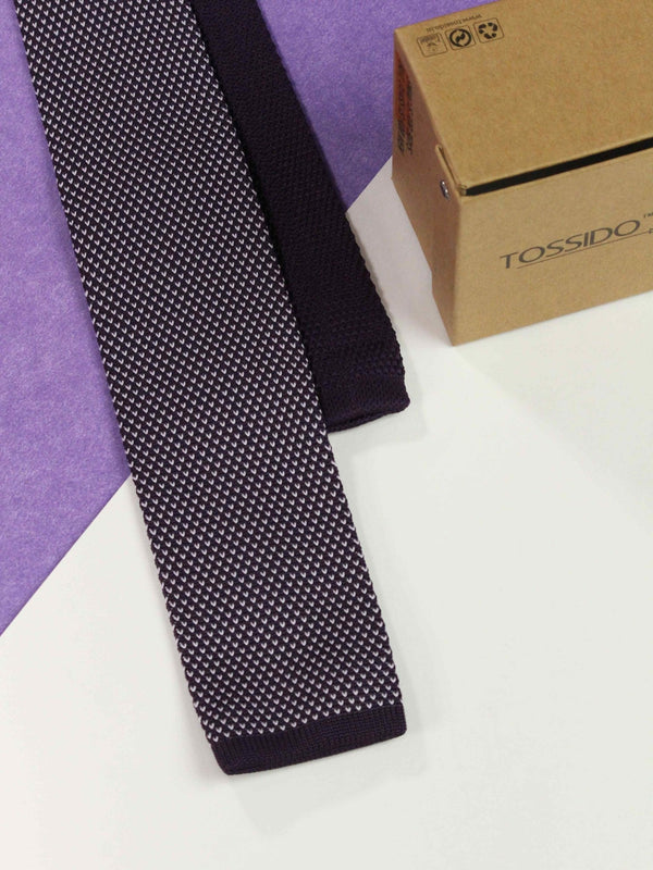 Royalistic Knitted Necktie - TOSSIDO
