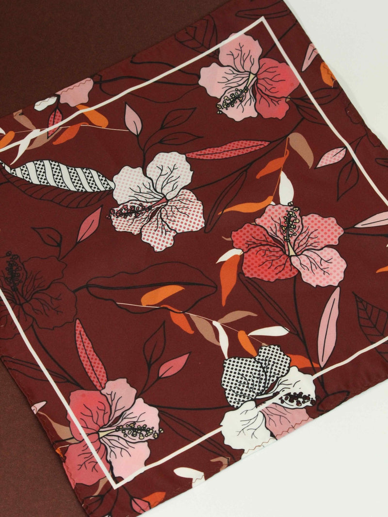 Russet Pocket Square - TOSSIDO