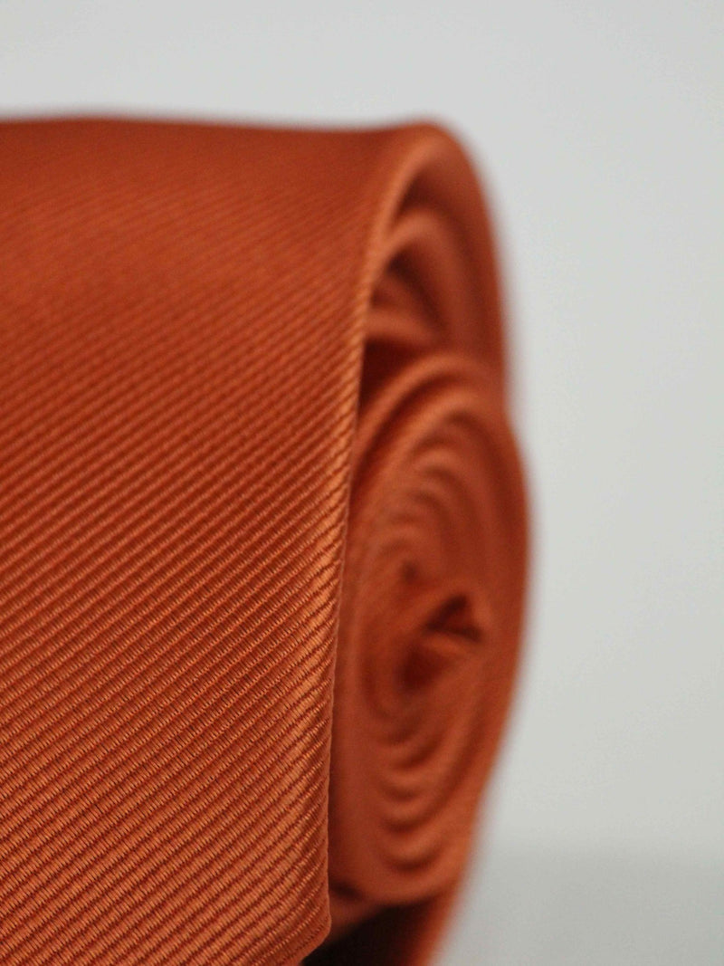 Salmon Skinny Necktie - TOSSIDO