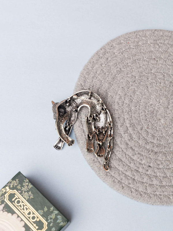 Shadow Panther Brooch - TOSSIDO