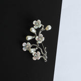Silver Branch Brooch - TOSSIDO