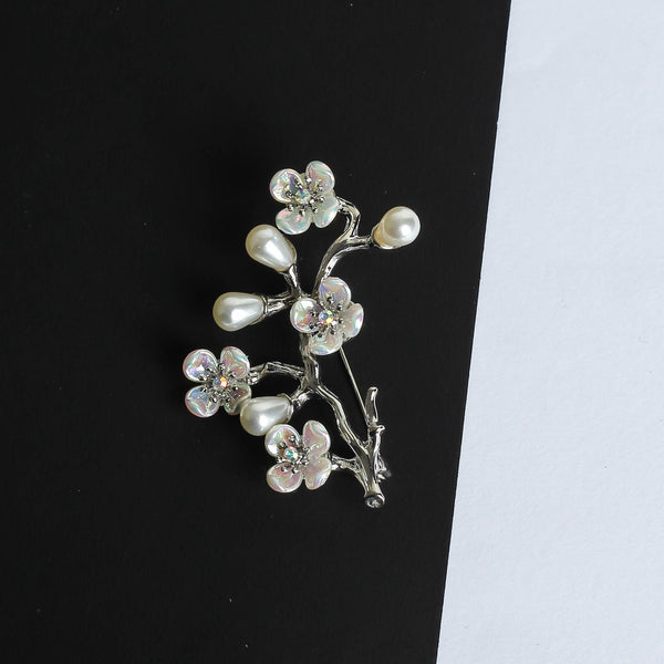 Silver Branch Brooch - TOSSIDO
