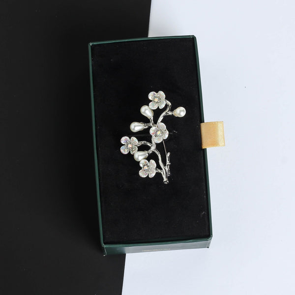 Silver Branch Brooch - TOSSIDO