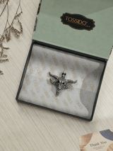 Silver Bull Brooch - TOSSIDO