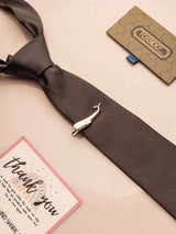Silver Dolphin Tie bar - TOSSIDO