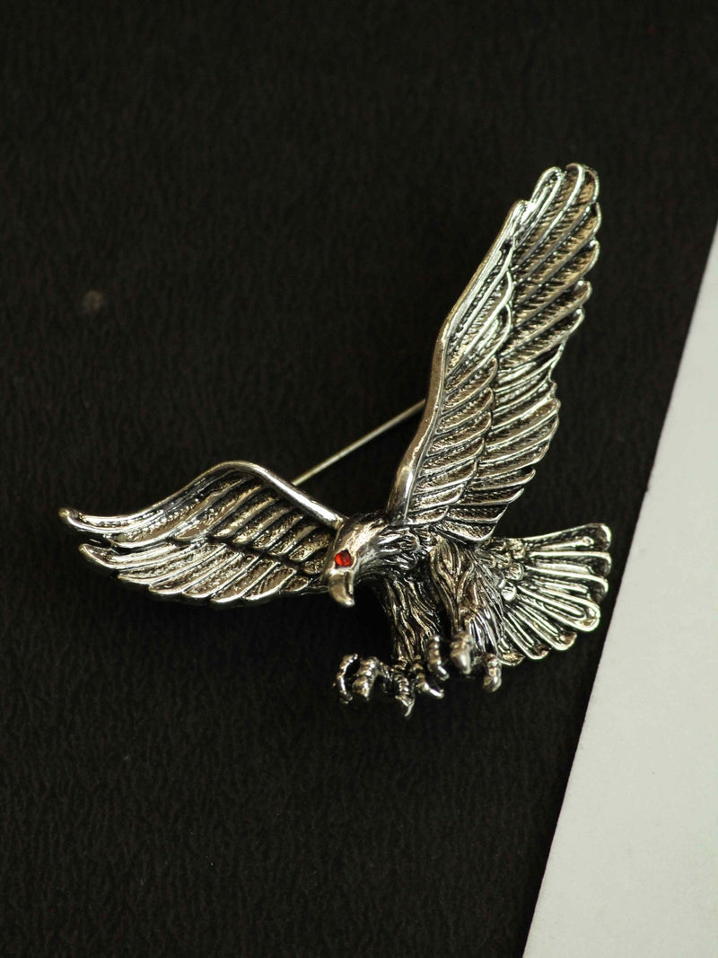 Silver Eagle Brooch - TOSSIDO