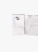 Silver Eagle Head Cufflinks - TOSSIDO