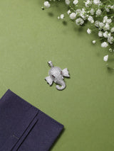 Silver Elephant Pendant - TOSSIDO