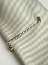 Silver Golf Club Tie bar - TOSSIDO