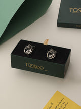 Silver Horse Cufflinks - TOSSIDO