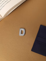 Silver Initial D Slider Pendant - TOSSIDO