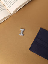 Silver Initial I Slider Pendant - TOSSIDO