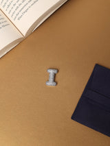 Silver Initial I Slider Pendant - TOSSIDO