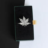Silver Leaf Brooch - TOSSIDO