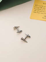 Silver Paper Plane Cufflinks - TOSSIDO