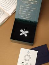 Silver Pave Butterfly Pendant - TOSSIDO