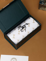 Silver Running Horse Brooch - TOSSIDO