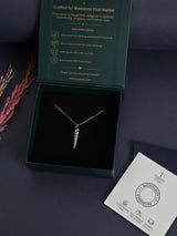 Silver Spiral Shell Pendant Necklace - TOSSIDO