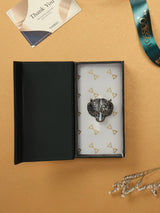 Silver Tiger Brooch - TOSSIDO