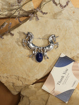 Silver Unicorn Brooch - TOSSIDO