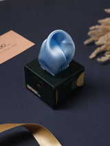 Sky Blue Solid Silk Pocket Square - TOSSIDO