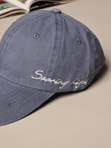 Slate Blue Soaring High Baseball Cap - TOSSIDO
