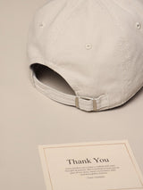 Smoke Grey Outstand Baseball Cap - TOSSIDO
