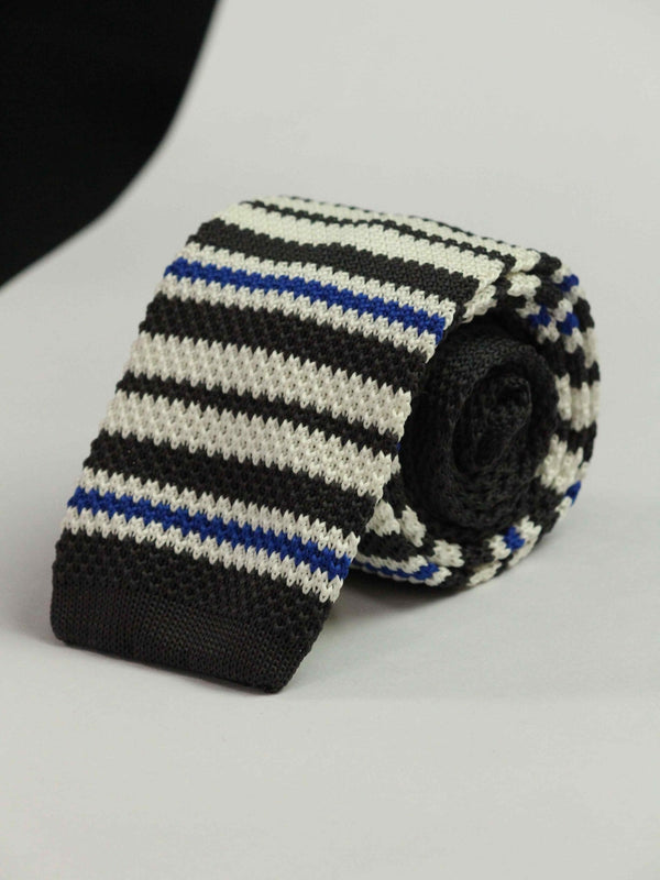Snappy Knitted Necktie - TOSSIDO