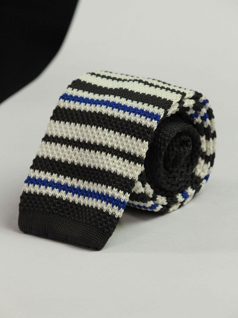 Snappy Knitted Necktie - TOSSIDO