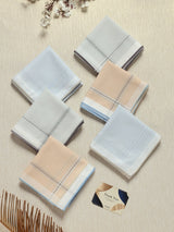 Soft Spectrum Cotton Handkerchief Set - TOSSIDO
