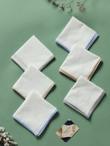 Soft White Comfort Cotton Handkerchief Set - TOSSIDO
