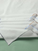 Soft White Comfort Cotton Handkerchief Set - TOSSIDO