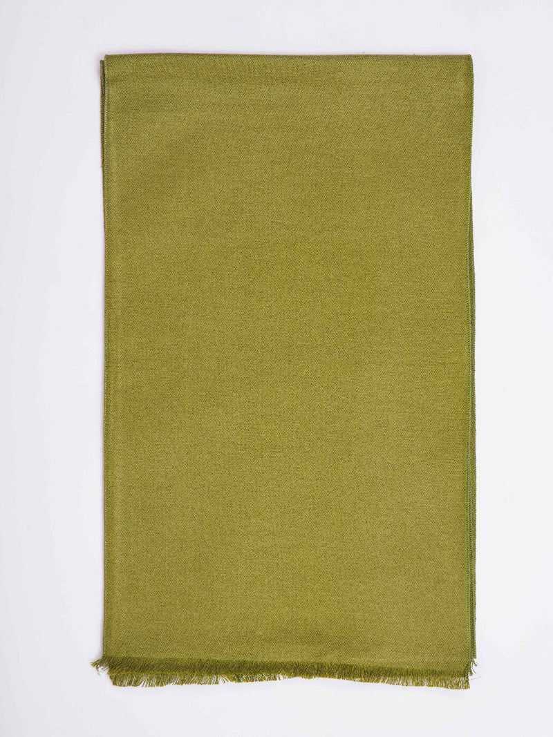 Solid Henna Green Muffler - TOSSIDO