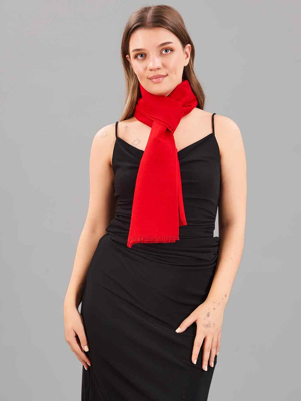 Solid Red Muffler - TOSSIDO