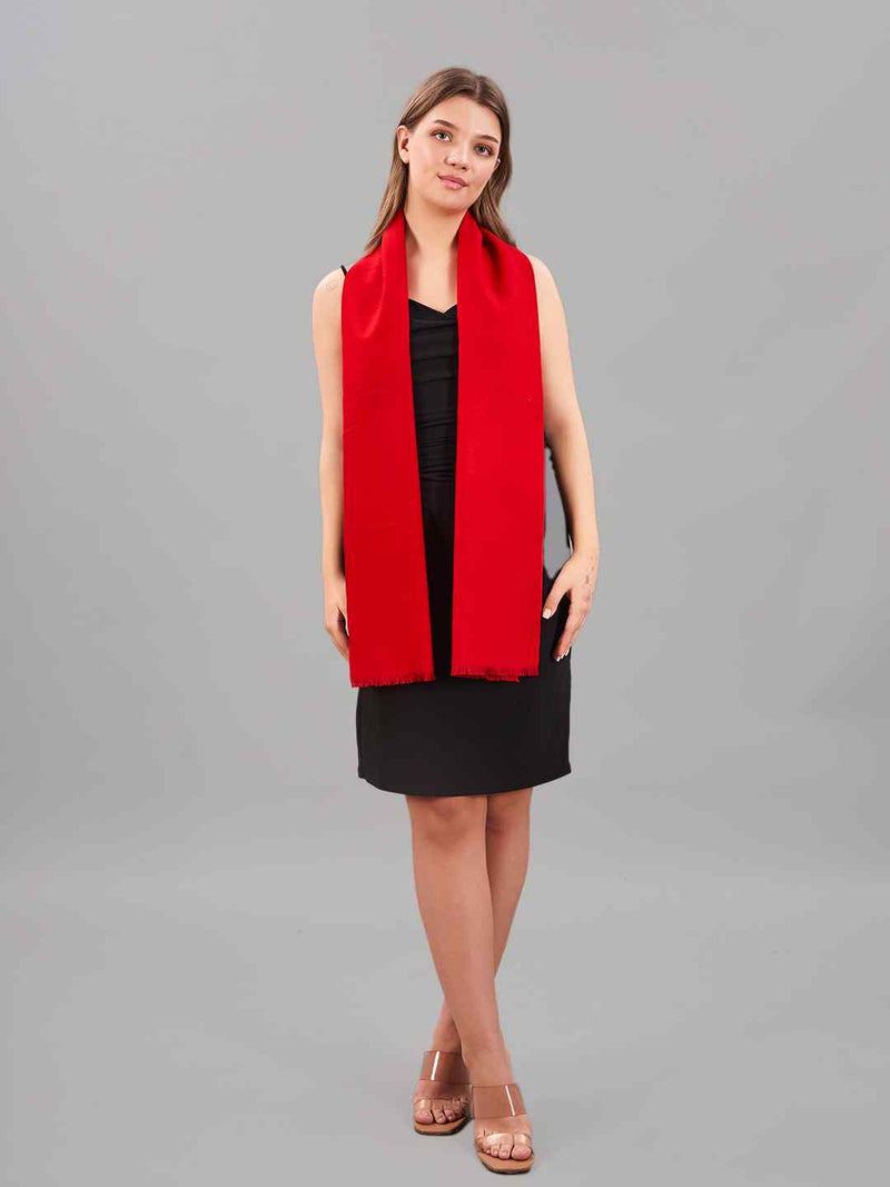 Solid Red Muffler - TOSSIDO