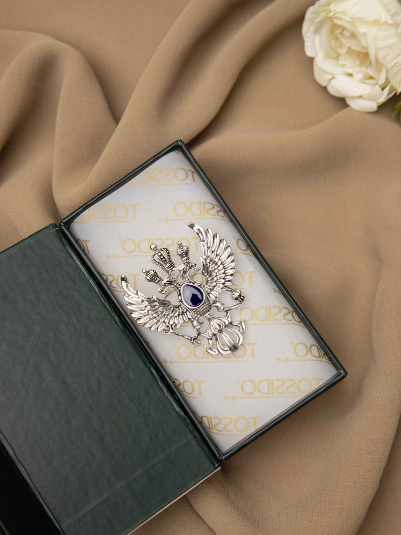 Sovereign Crest Brooch - TOSSIDO