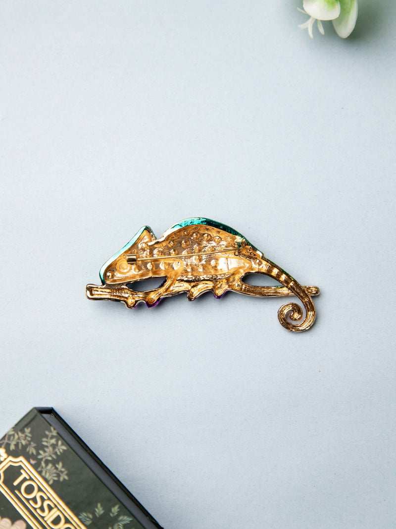 Spectrum Chameleon Art Brooch - TOSSIDO