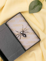 Spider Brooch with Pearl Accent - TOSSIDO