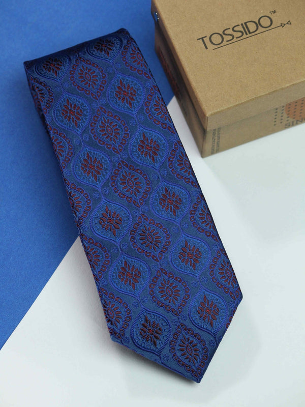 Spritz Floral Silk Necktie - TOSSIDO