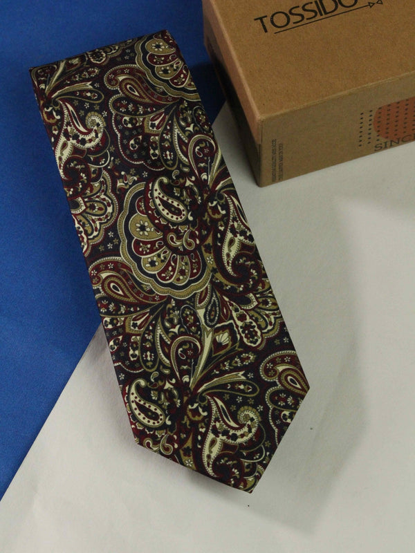 Spurt Silk Necktie - TOSSIDO
