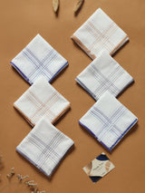 Standard White Utility Cotton Handkerchief Set - TOSSIDO