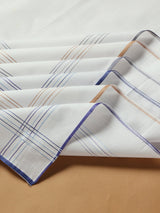 Standard White Utility Cotton Handkerchief Set - TOSSIDO