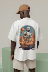 Star Wars Stormtrooper Beige Oversized Tee - TOSSIDO