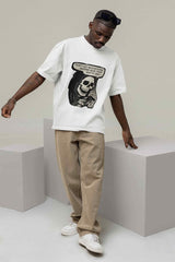 Stay Uninspired: Demotivated Oversized Tee - TOSSIDO
