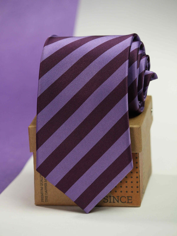 Stripe Up Necktie - TOSSIDO