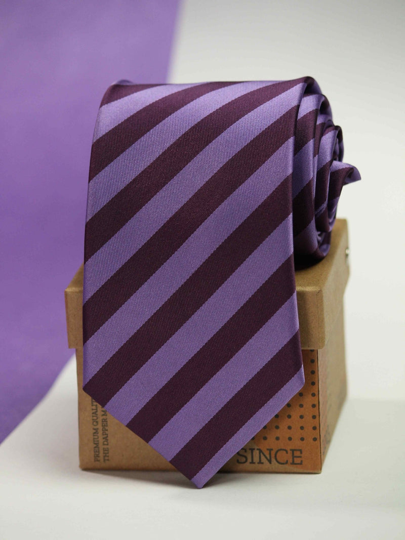 Stripe Up Necktie - TOSSIDO